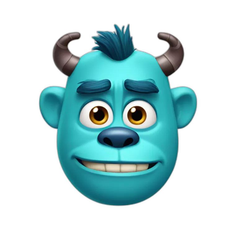 &quot;Sulley&quot; Sullivan de toy story enojado