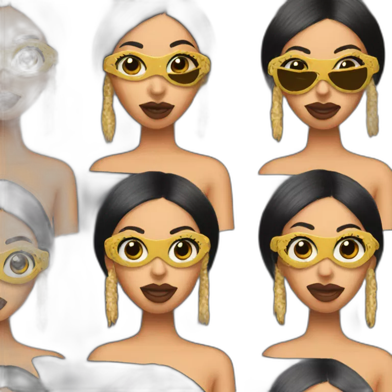 Cardi b wearing mask