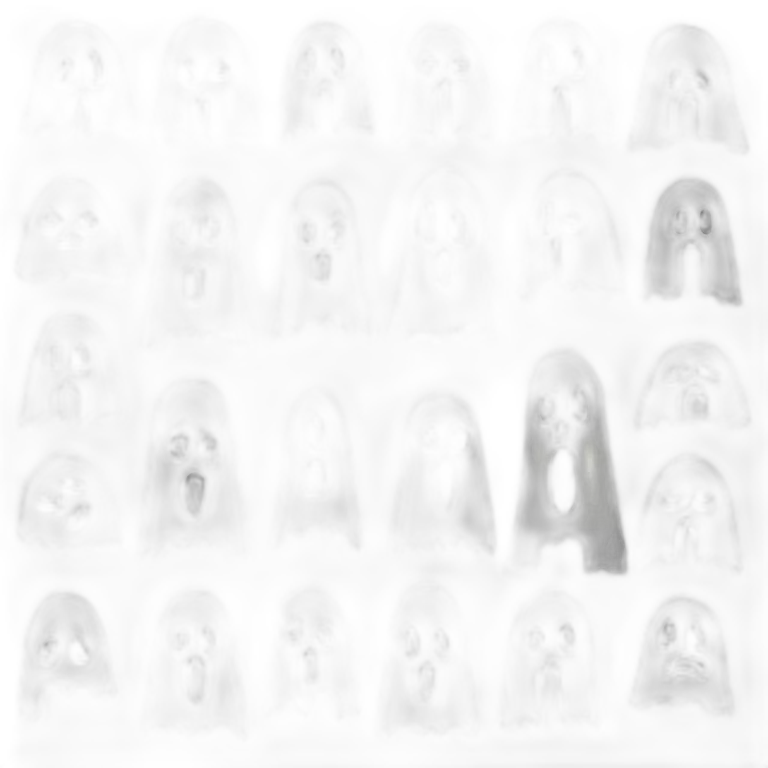 Ghost face maniac Black cloak white mask film scream