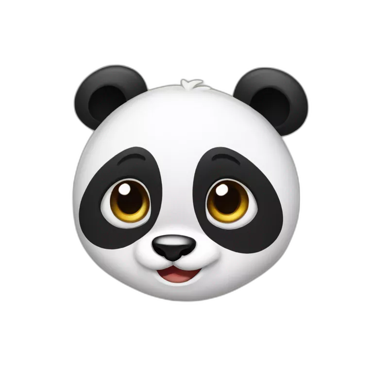 Panda surpris