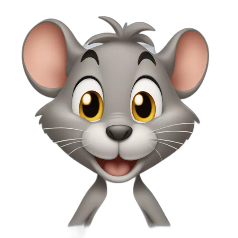 Jerry the mouse from the Tom and Jerry cartoon