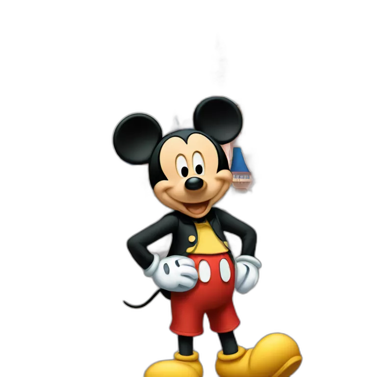 mickey mouse in disney land