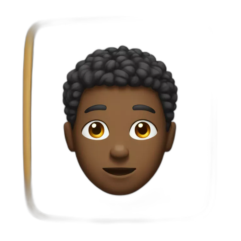 black man watching himself in mirror
