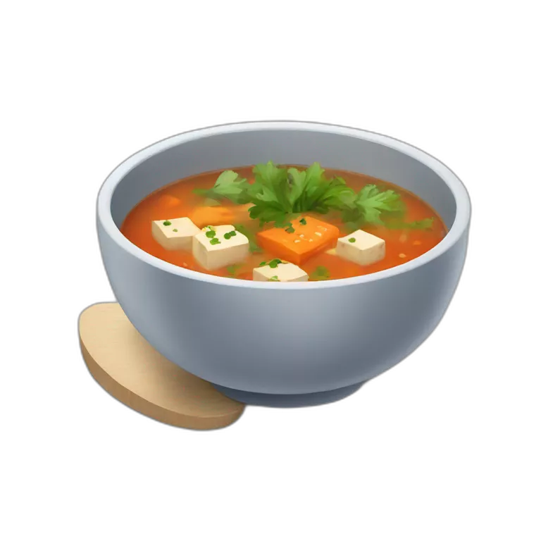 vegetable tofu soup
