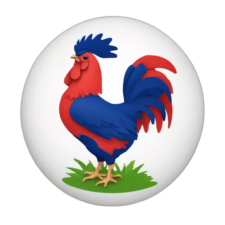 Logo Coq de l equipe de France de rugby emoji Copy Paste