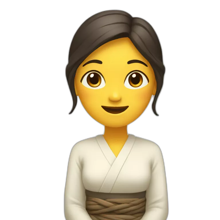happy zen girl