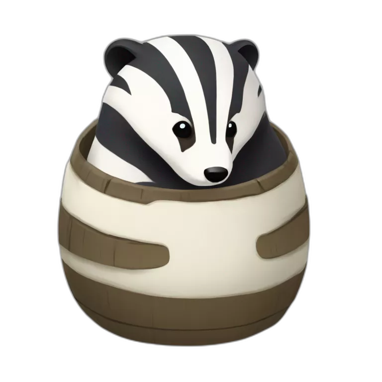 A badger in a narutomaki