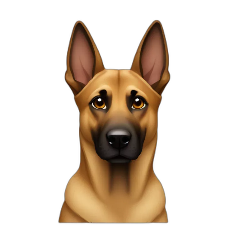 Malinois de face