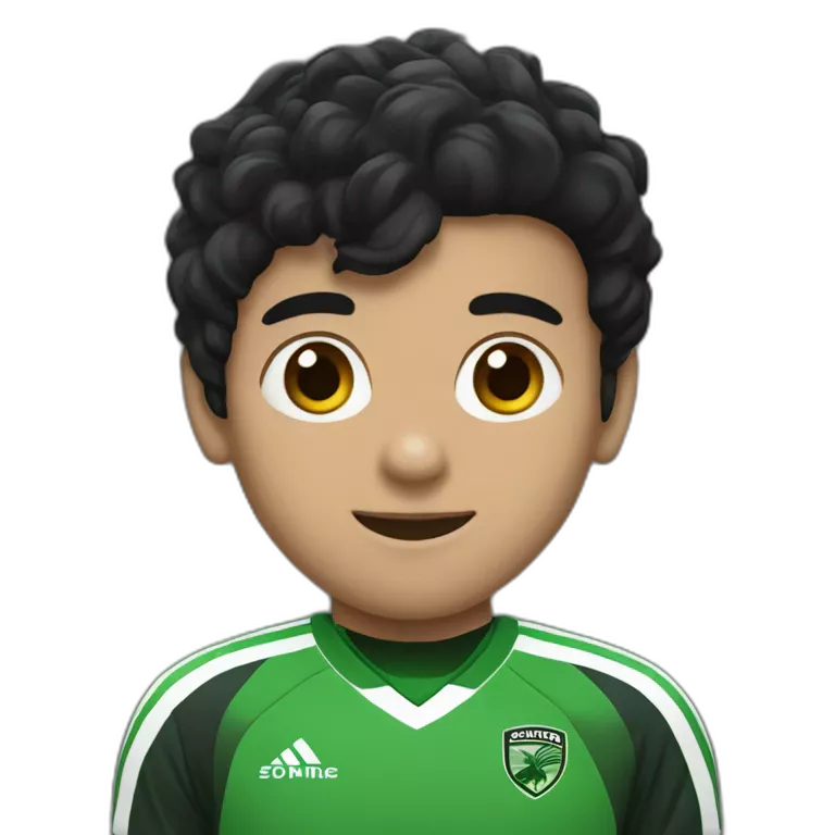 Austin fc fan with black hair