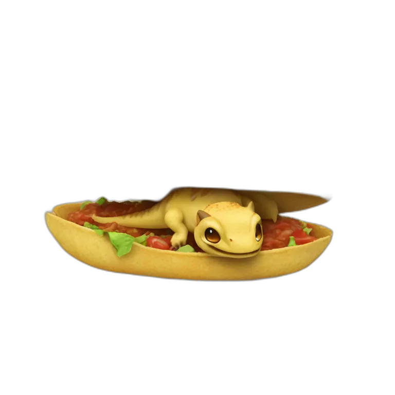 Un tacos dinosaure