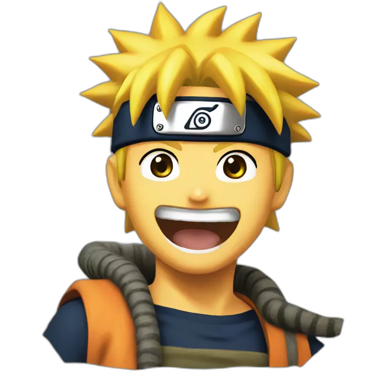 Naruto uzumaki happy