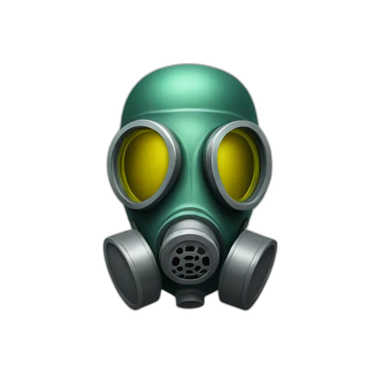 Sci-fi gas mask
