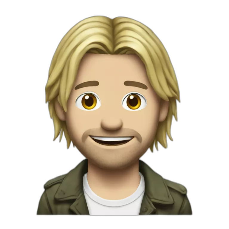 Kurt cobain happy