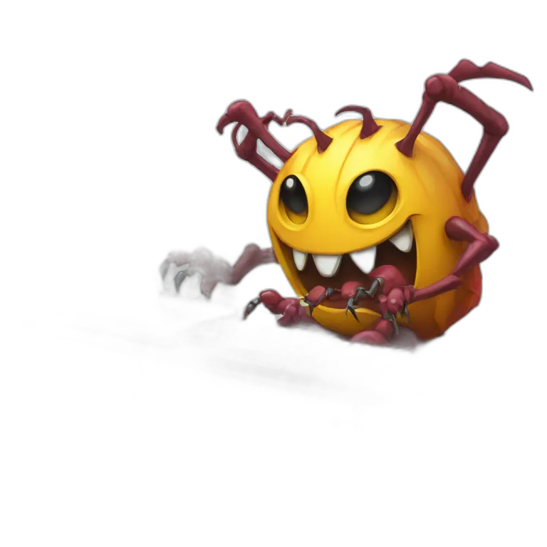 developper using a keyboard and mouse to fight a bug monster
