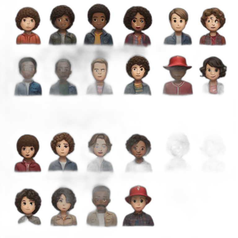 Personajes de stranger things
