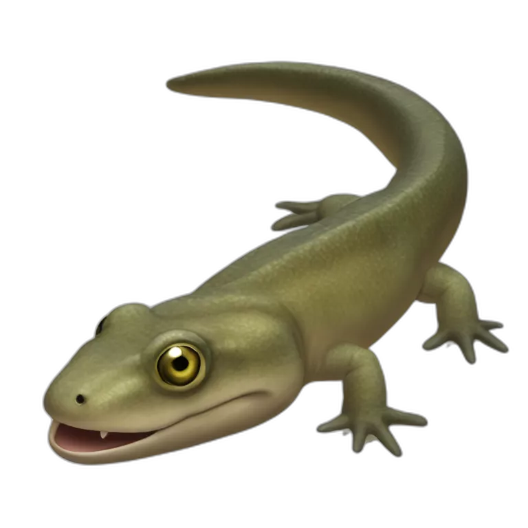Icthyostega: a early tetrapod from the carboniferous period, looked even more adapted to lands, still thought having a tail of a tadpole and other traits of a lungfish, but also, looked more terrestrial and amphibious, looking more like a giant prehistoric salamander.