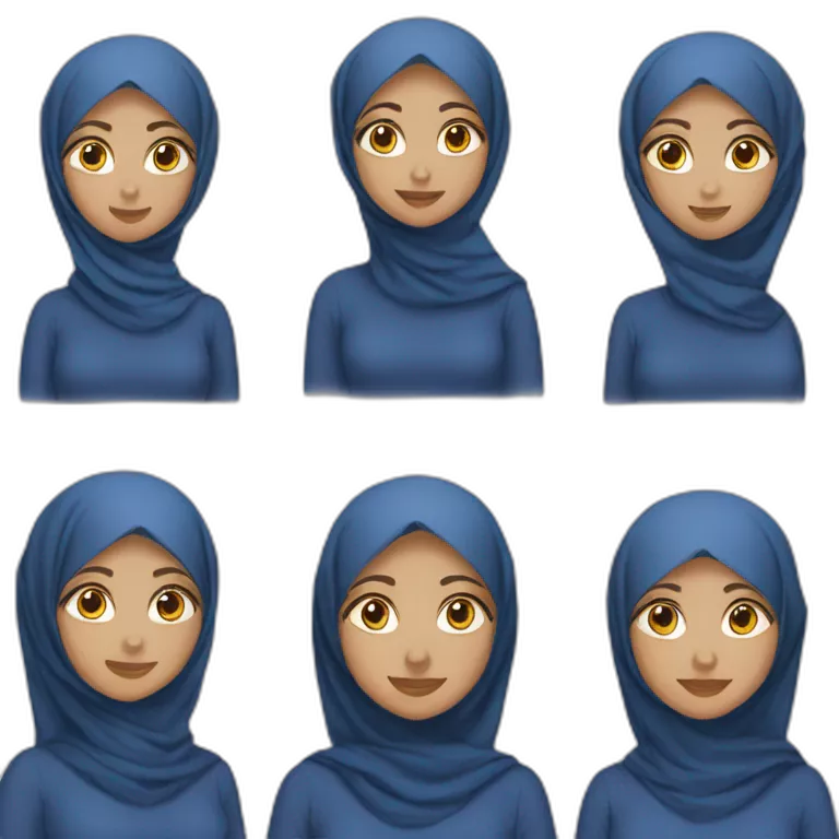 three-malay-women-wearing-blue-indigo-hijab
