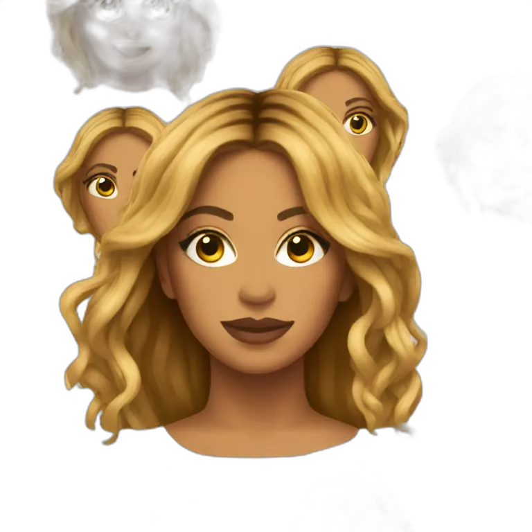 Beyoncé qui regarde mal