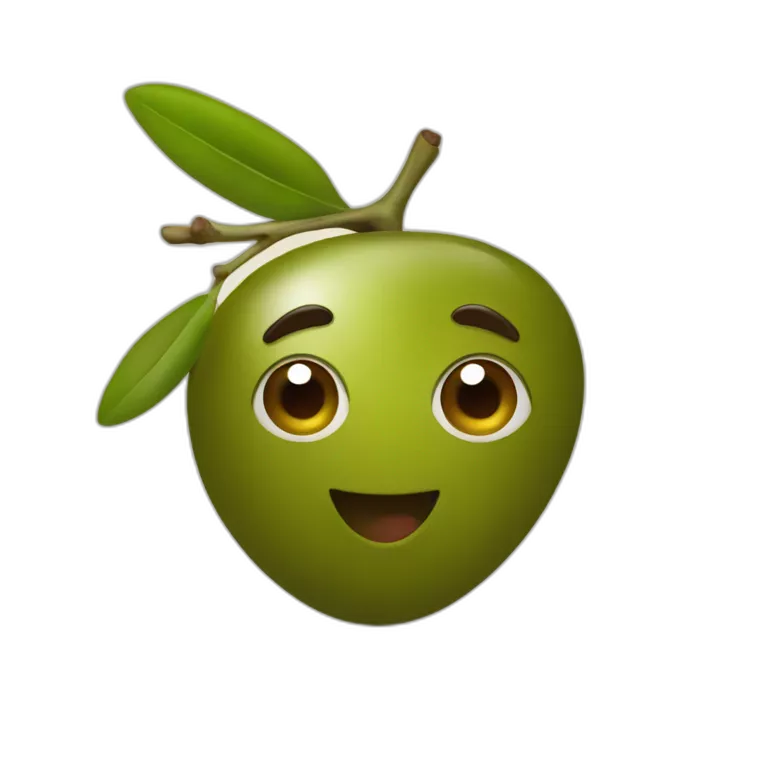 olive with an olive on top