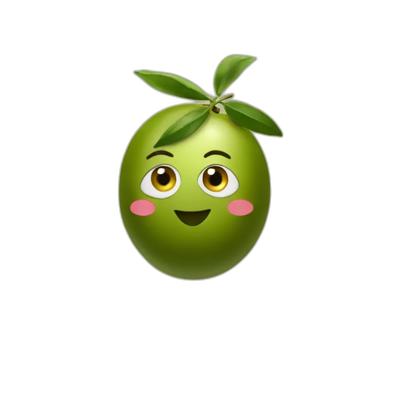 an olive on top of an olive