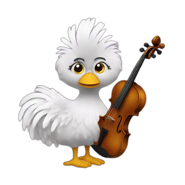 Viola plumage qui Twerk