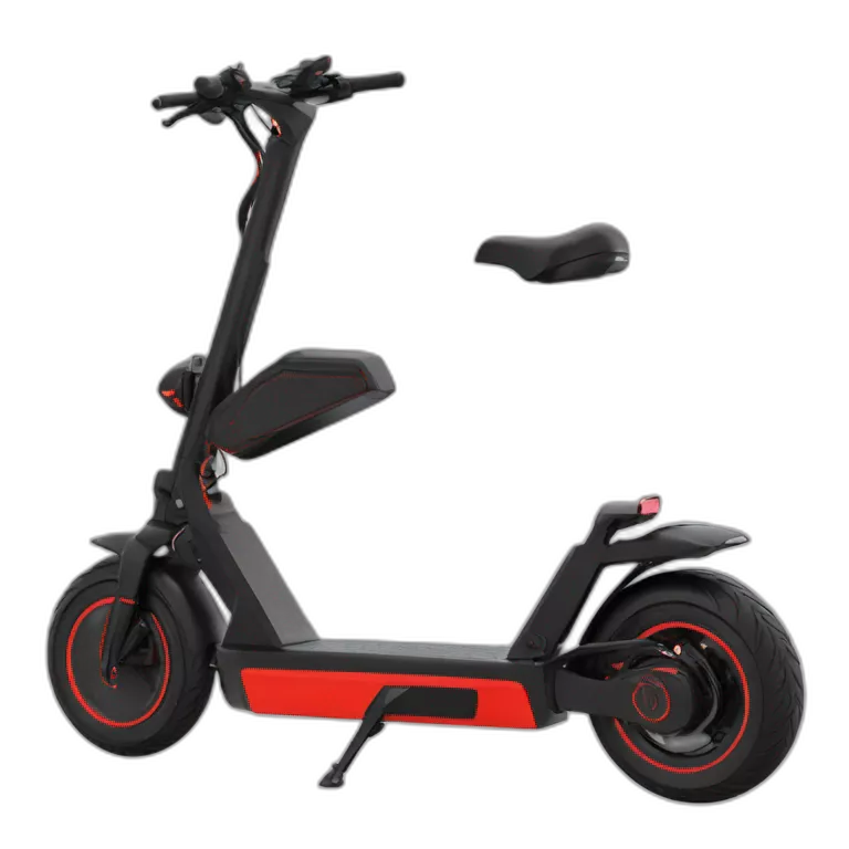 Electric scooter kugoo m4 pro red and black