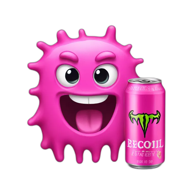 pink monster energy drink