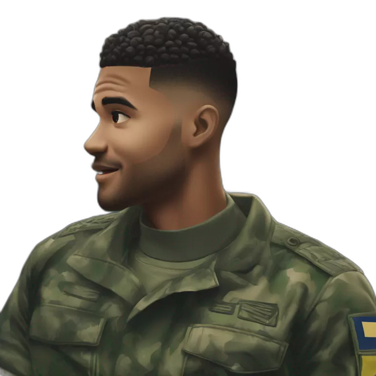 Uber Cariocas do Rio de Janeiro Brasil, criar do RJ roupas típicas da favela Streetwear black Brazilian young favela barberman doing a degradê militar fade haircut in a black Brazilian Man
