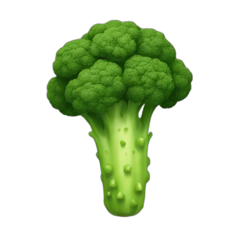 Broccoli with legs legs legs