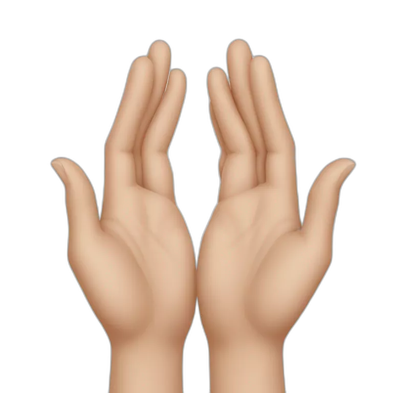 hands forming a heart