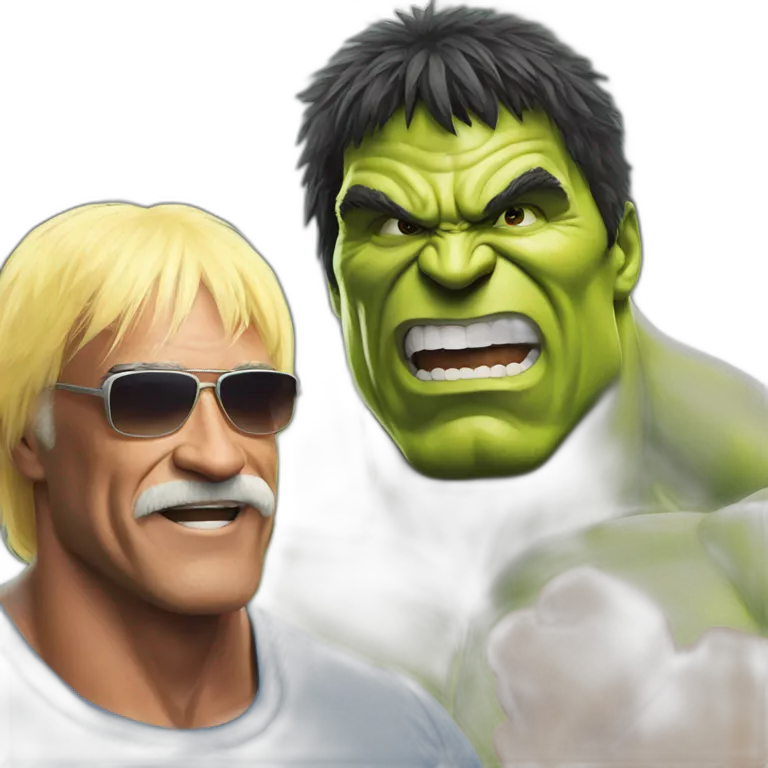 hulk with hulk hogan