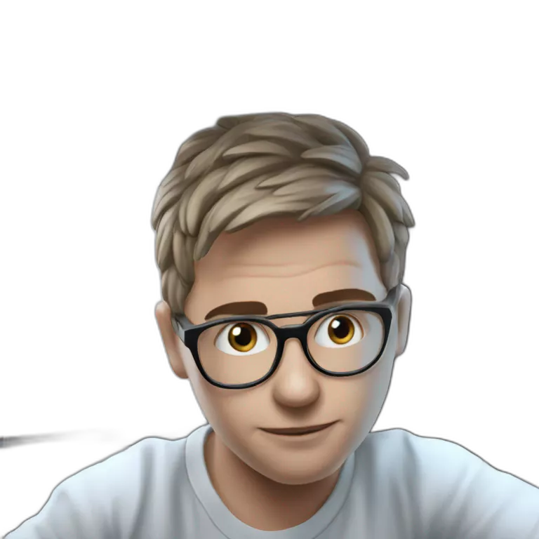 &quot;Realistic Boy Parody Glasses&quot;