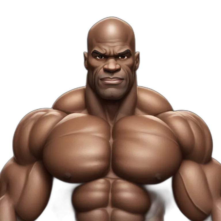 prime ronnie coleman most muscular pose
