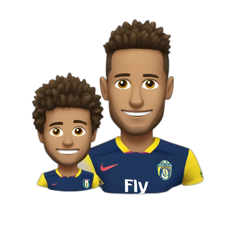 Neymar avec Massi