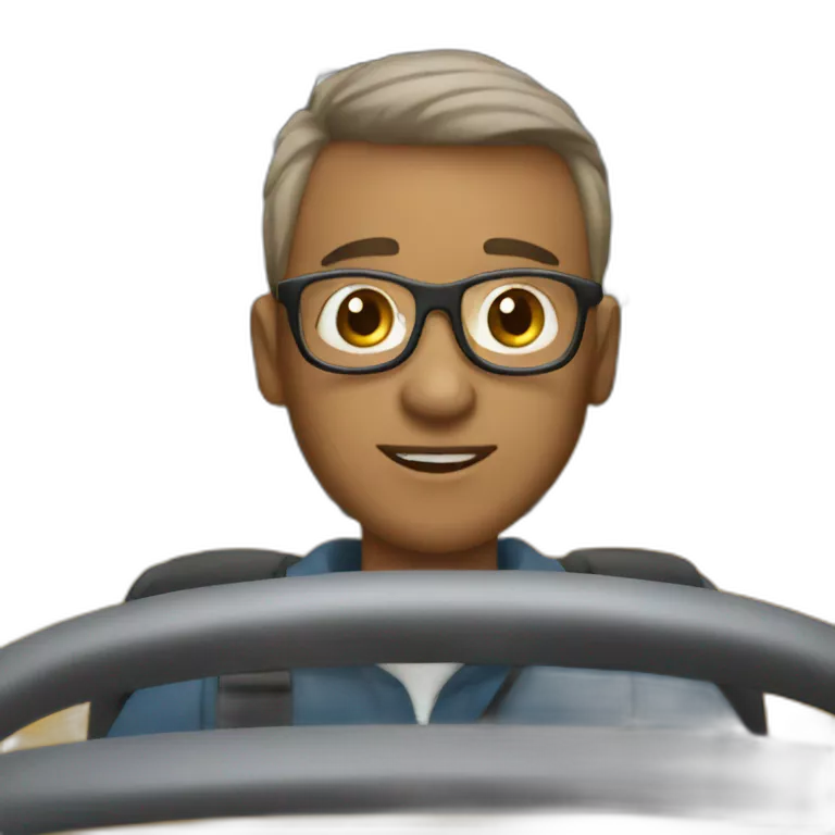 Intellectual Disability Man Driving School Bus