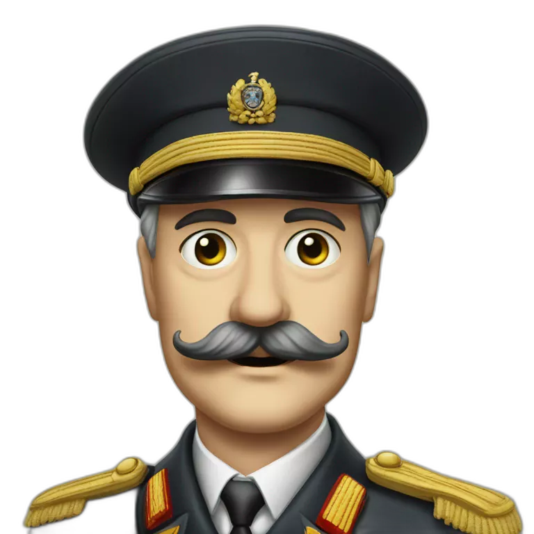 german head of state in 1940 wearing mustache