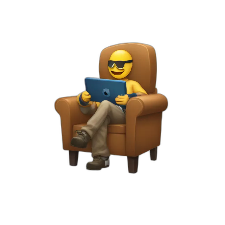 Joueur asi sur une chaise gaming avec une manette a la main