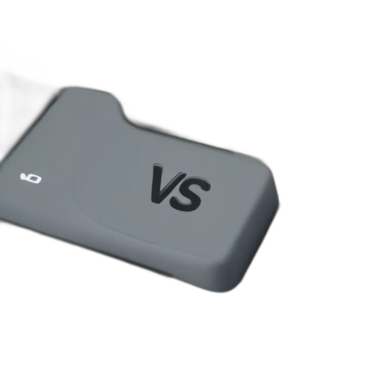 gray keycap with 'VS' on it