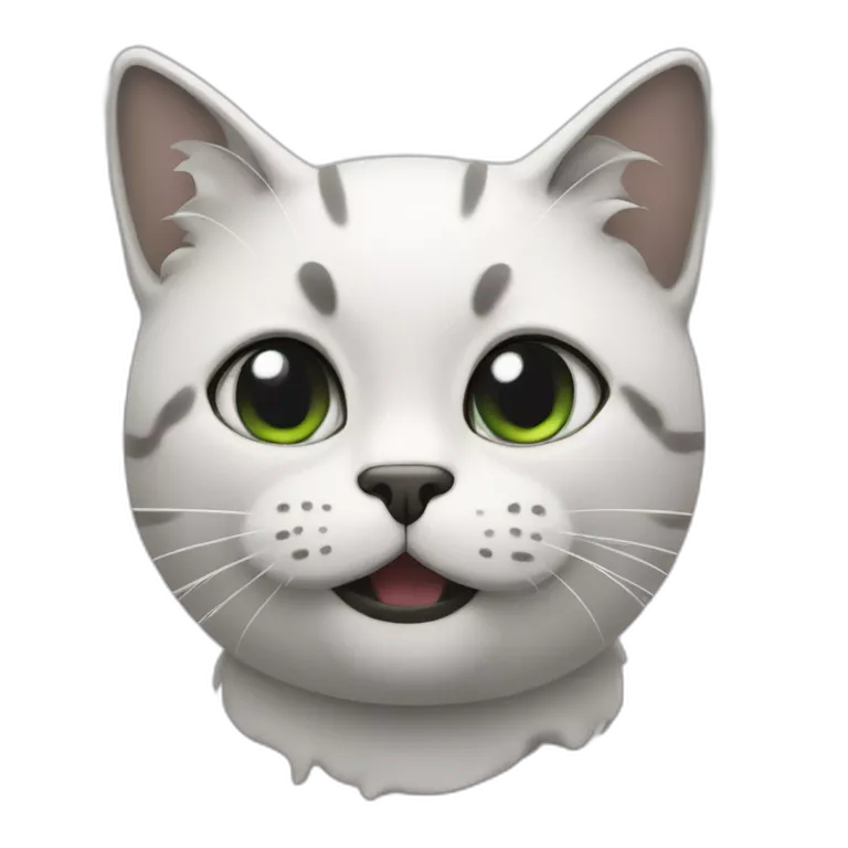 un chat qui fume