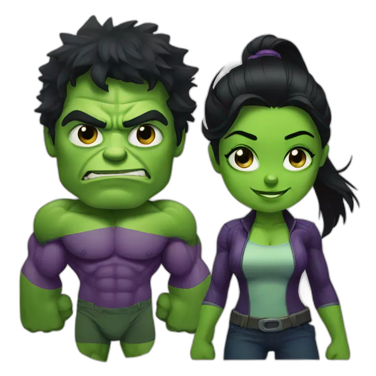 Hulk with she hulk