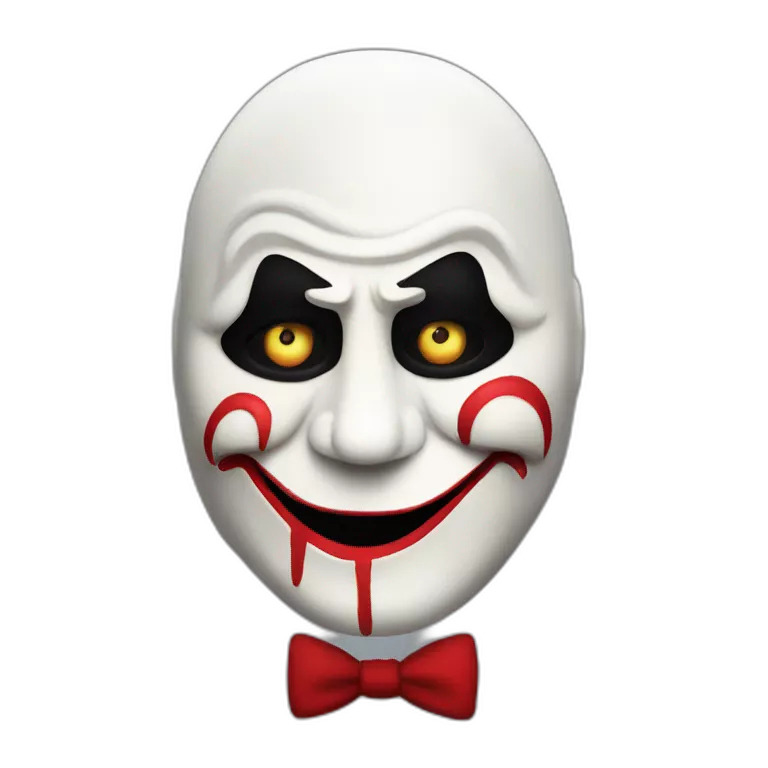 saw the movie billy the puppet emoji