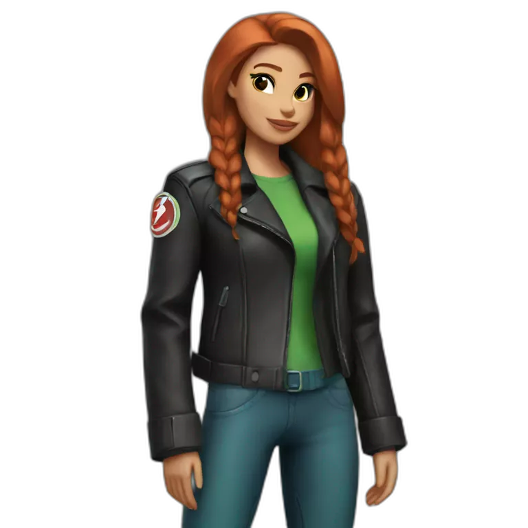 Kim possible leather jacket