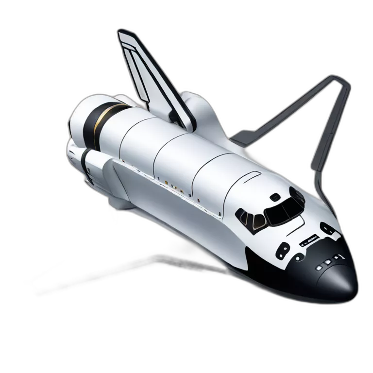 Space Shuttle with booster