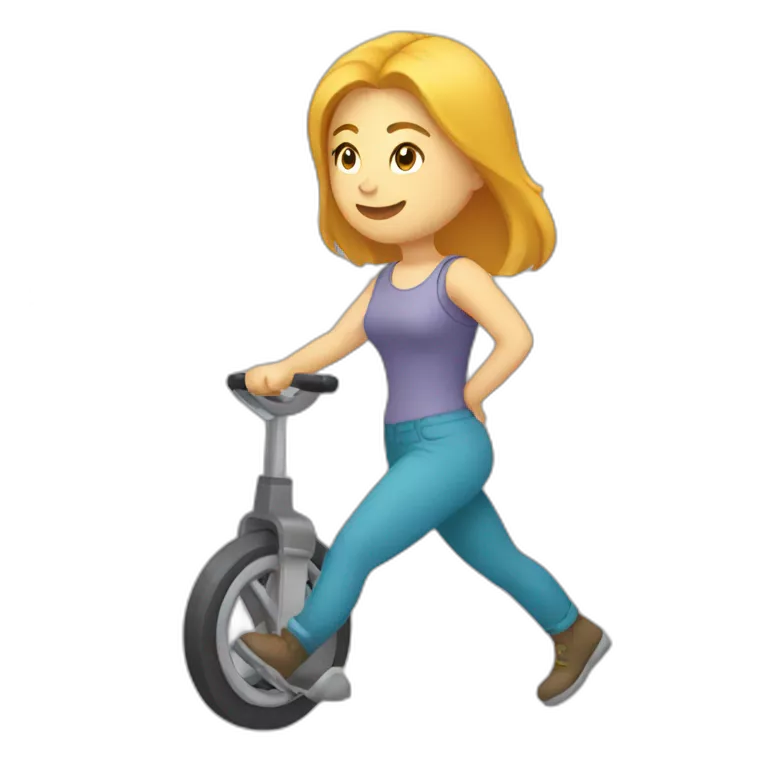 Femme entrain de faire une traction
