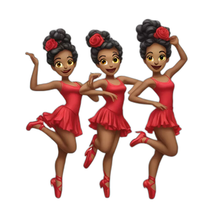 can can 4 dancers