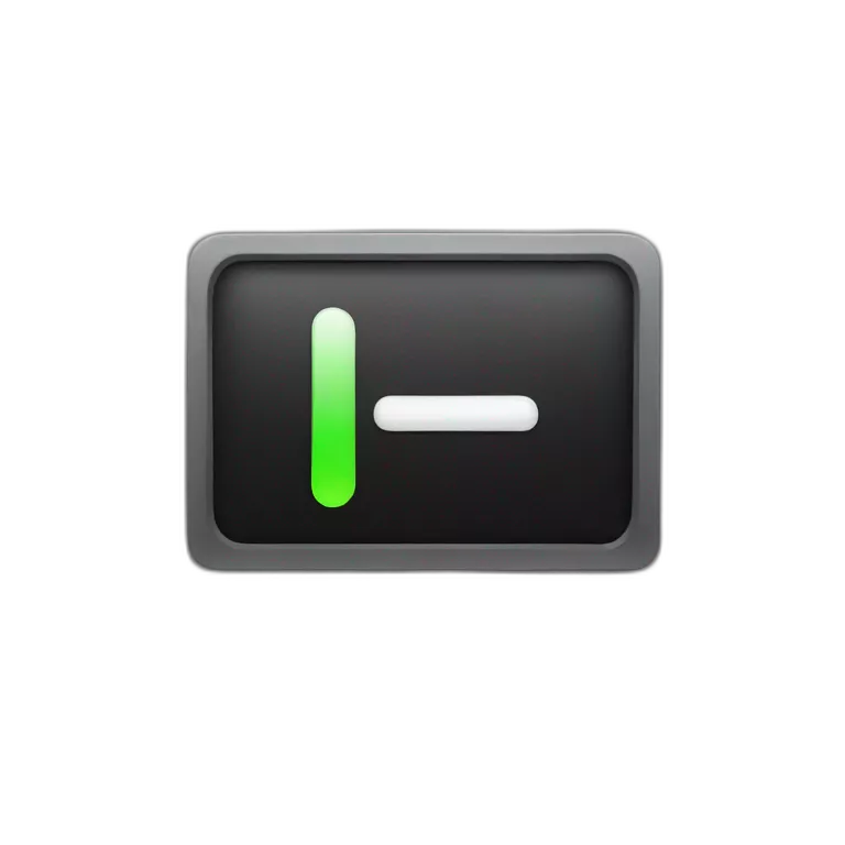 Black pause button