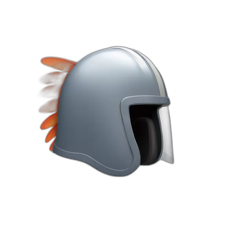 Casque gaulois avec des ailes