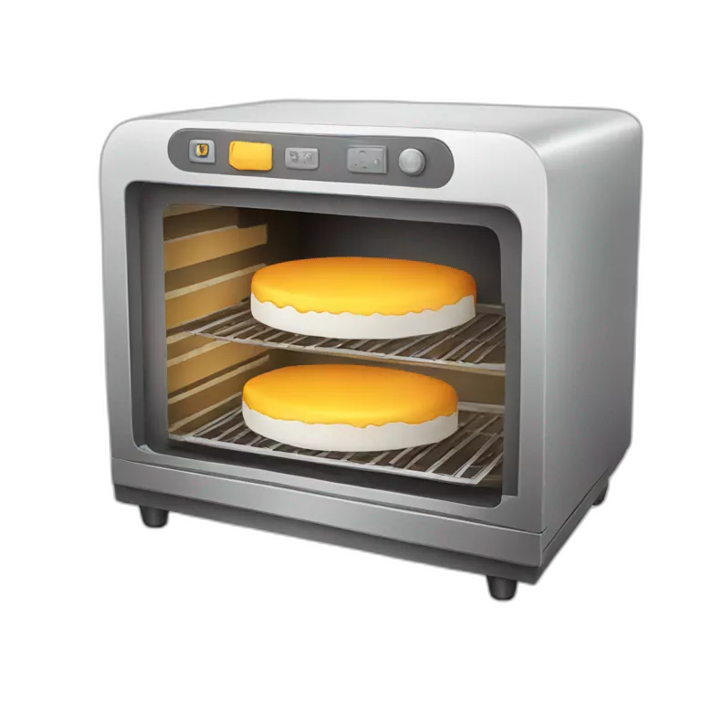 cake and cake baking oven