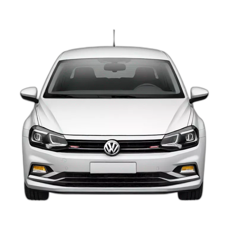 White Volkswagen Polo 2018