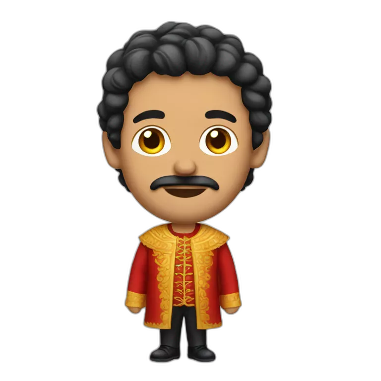 spanish man in spanish clothing